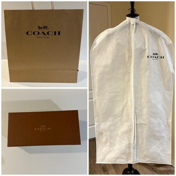 Coach Handbags - Coach Shopping Bag + Coach Garment Bag